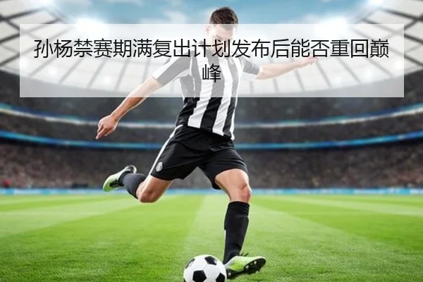 孙杨禁赛期满复出计划发布后能否重回巅峰